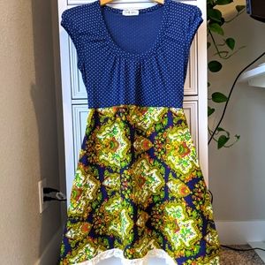 Hippie handmade dress